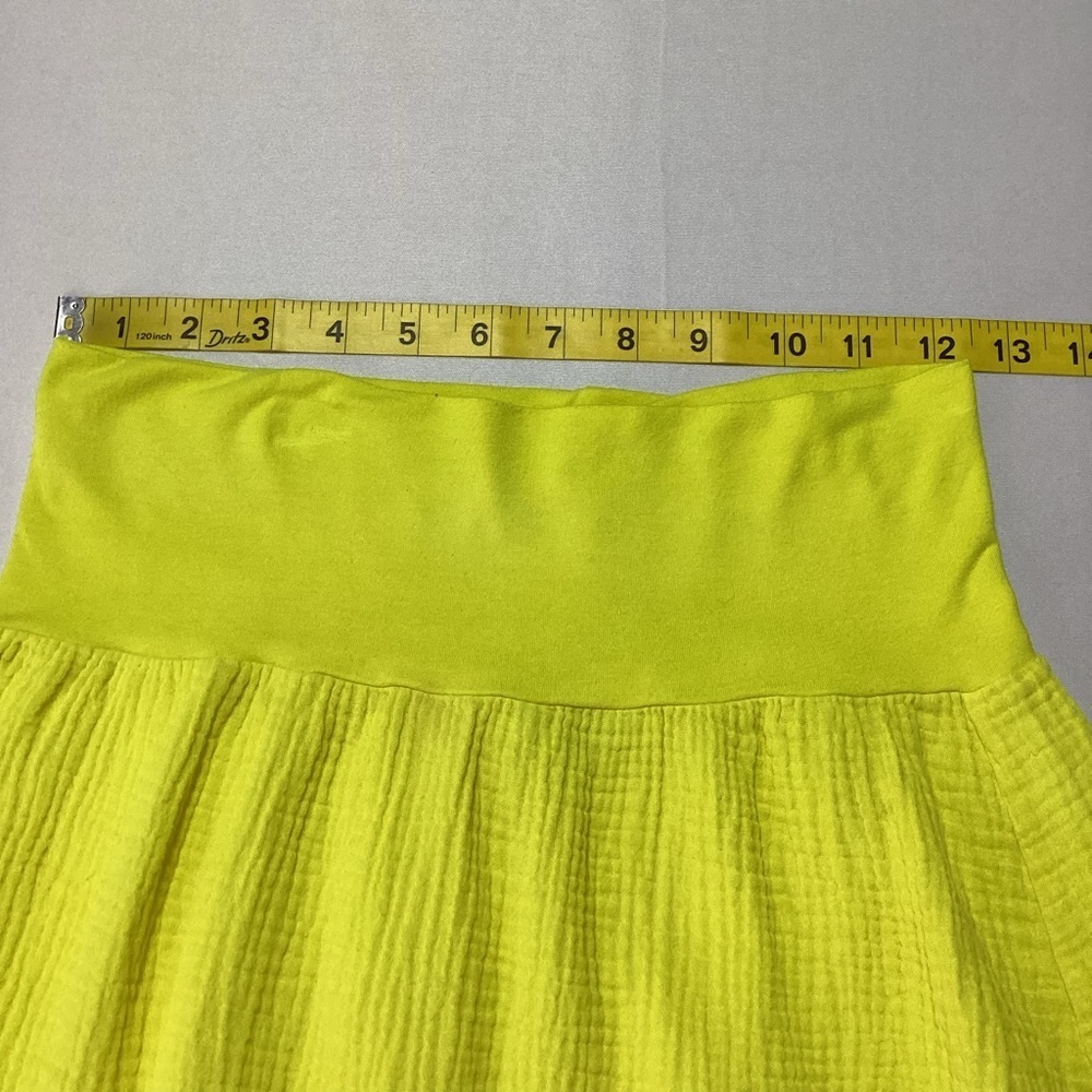bryn Walker Cotton Gause Sunny Yellow Maxi Skirt - Picture 9 of 12